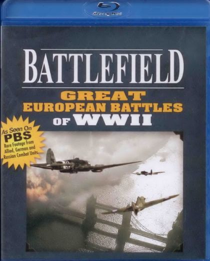 Battlefield: Great European Battles Of Wwii -blu