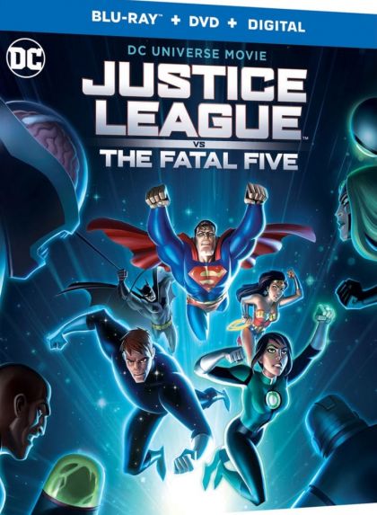 Justice League Vs The Fatal Five -blu