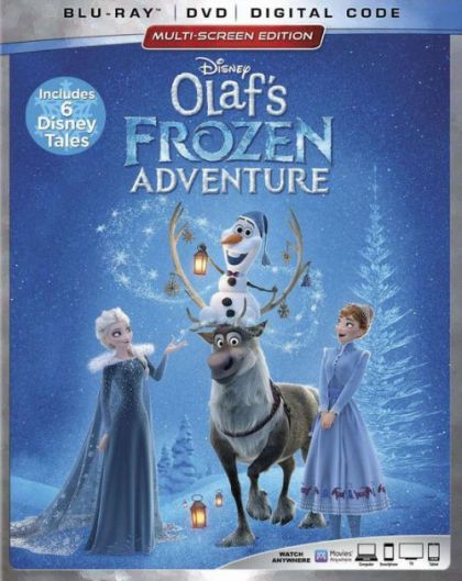 Olaf's Frozen Adventure Plus 6 Disney Tales -blu