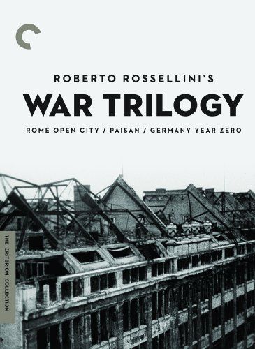 Roberto Rossellini's War Trilogy: Rome Open City / Paisan / Germany Year Zero -blu