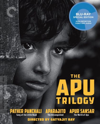 Apu Trilogy Pather Panchali Apur Sansar Aparajito - blu