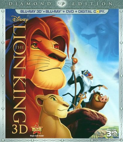 Lion King - blu 3D
